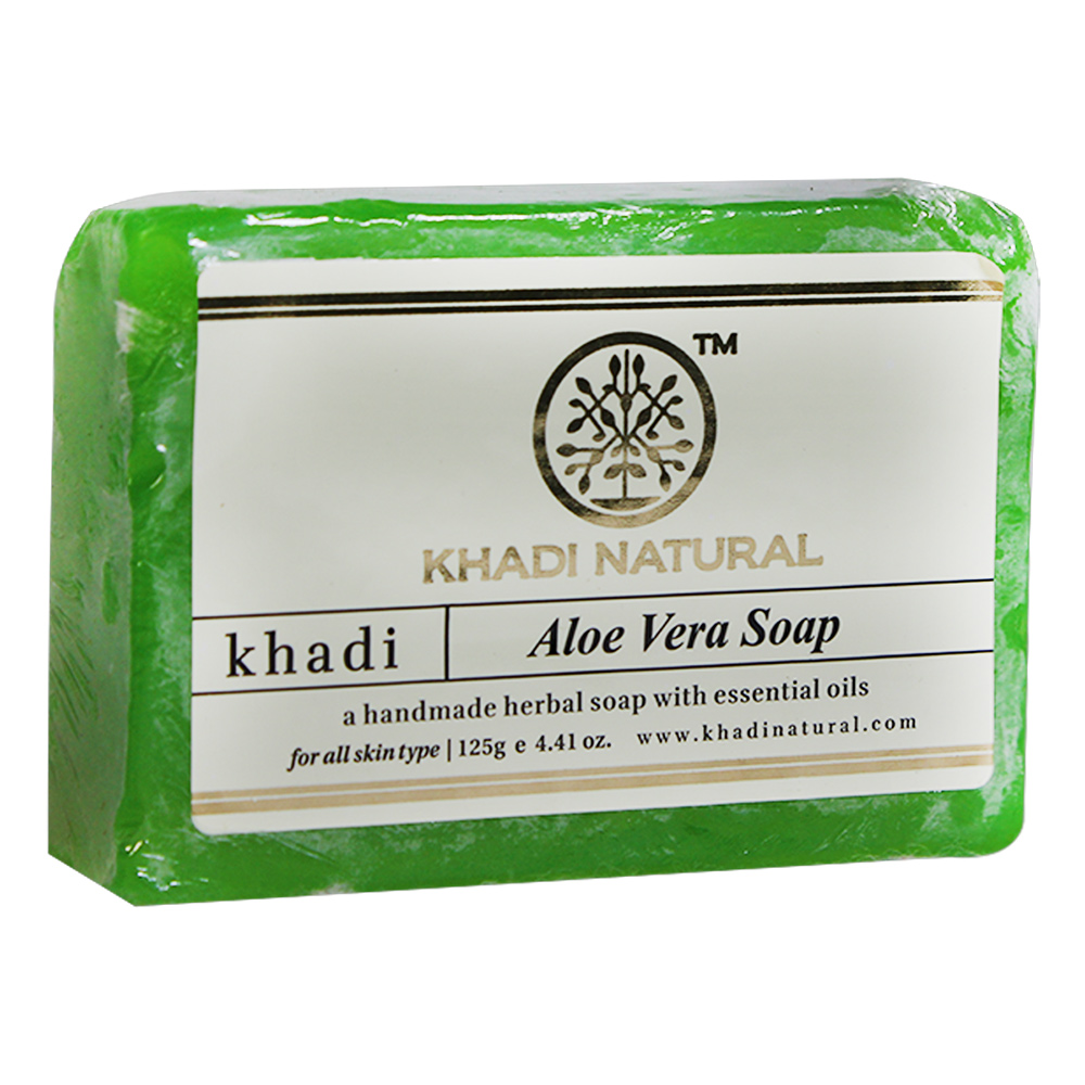 Khadi Natural Aloevera Soap - 80 Gram